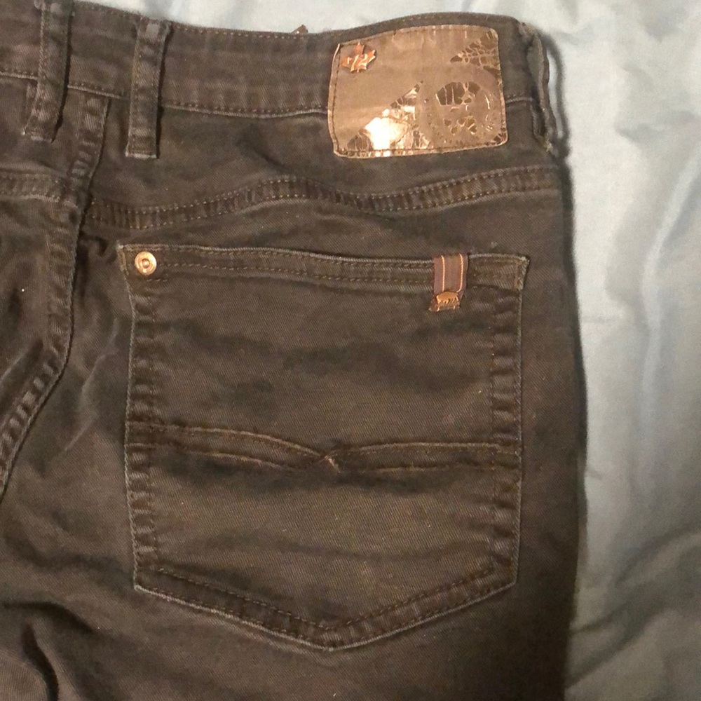 Buffalo Sam-X black slim straight jeans. Size 30x32